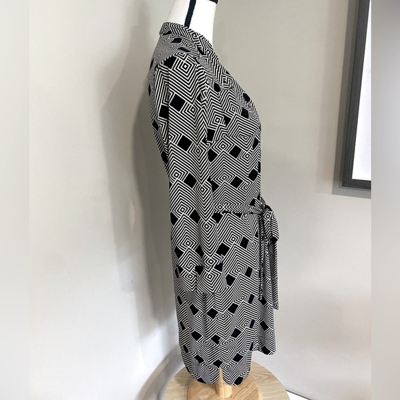 Donna Morgan Black and White Dress - Picture 3 of 6